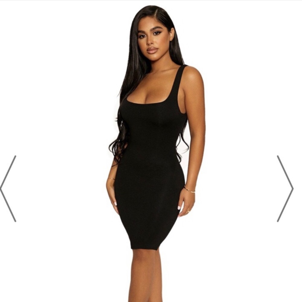 Naked wardrobe black dress